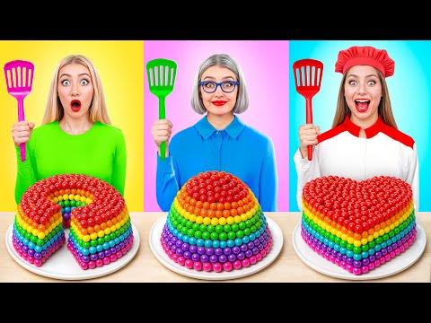 Yo vs Abuela Desafío de Decoración de Pasteles | Batalla Épica de Comida por Multi DO Challenge thumbnail