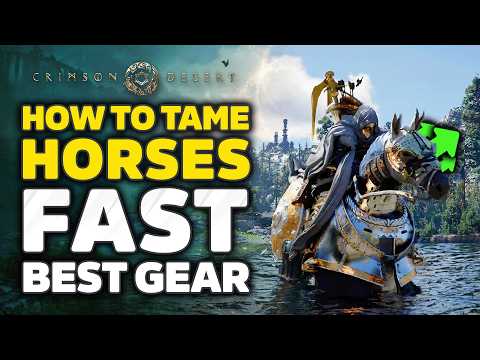 Crimson Desert How To Tame Horses & Get The BEST Horse Gear + Fast Leveling Guide thumbnail