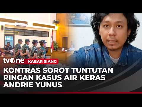 Penyiram Air Keras Dituntut 2,5 Tahun Penjara, KontraS: Terlalu Ringan | Kabar Siang thumbnail