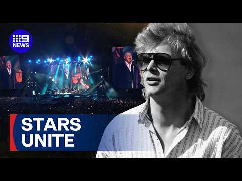 Extraordinary line-up of stars locked in for John Farnham tribute | 9 News Australia thumbnail