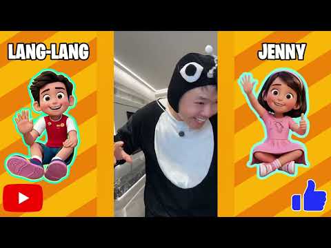 Langlang and Jenny's funny compilation. #funny #comedyvideos thumbnail