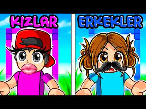 Bebek Ece Avatar Kulesi Erkekler Kız Oldu 😱 Roblox Avatar Tower thumbnail