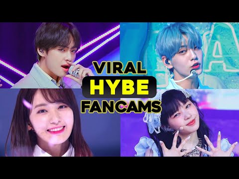 THE MOST VIEWED FANCAMS OF EACH IDOL - HYBE ver. thumbnail