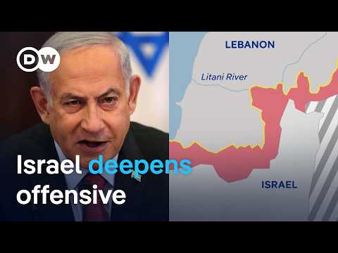 Israel intensifies strikes in Lebanon as Hezbollah retaliates | DW News thumbnail