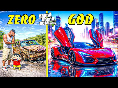 GTA 5 : Franklin & Shinchan Upgraded a Zero Car into a God Car!? | GTA 5 Bangla Gameplay thumbnail