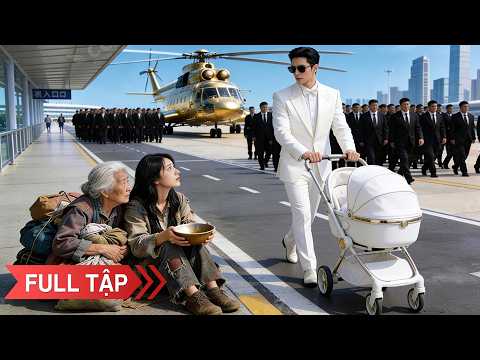Tổng Tài dắt con trai về nước tìm vợ thất lạc, vô tình thấy cô bị người nhà đuổi đi ăn mày thumbnail