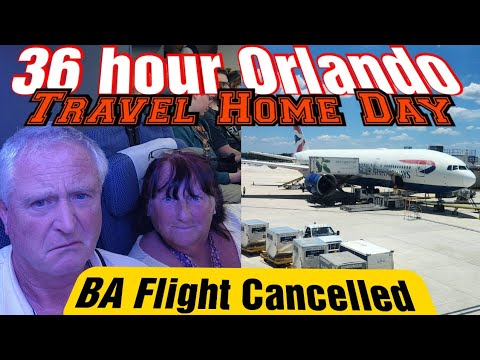 ORLANDO TO GATWICK /  WHAT HAPPENS WHEN YOUR FLIGHTS CANCELLED / BRITISH AIRWAYS / VAPE STOPS FLIGHT thumbnail