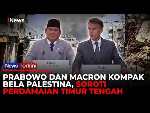 Di Hadapan Macron, Prabowo Serukan Perdamaian untuk Palestina | iNews Terkini 28/5 thumbnail