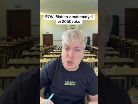 MATURA Z MATEMATYKI W 2060 roku… 🤦🏻‍♂️ thumbnail