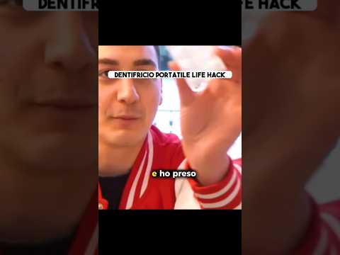 Dentifricio Portatile Life Hack 🫧 thumbnail