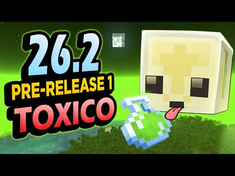 ✅ NEBLINA VERDE 👉 26.2 Pre-Release 1 Minecraft thumbnail
