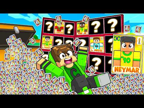 COMPLETEI o ÁLBUM da COPA com 1 MILHÃO de FIGURINHAS! thumbnail