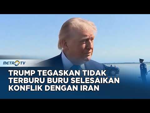 Donald Trump Tinjau Ulang Rencana Serangan Militer Ke Iran thumbnail