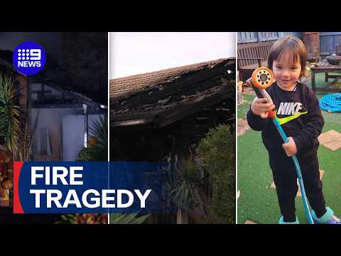 House fire tragedy leaves family shattered | 9 News Australia thumbnail