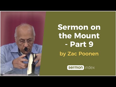 Sermon on the Mount - Part 9 by Zac Poonen thumbnail