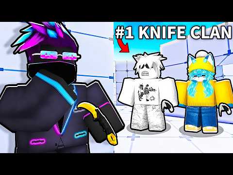 I snuck into THE #1 KNIFE CLAN in Roblox Rivals! thumbnail