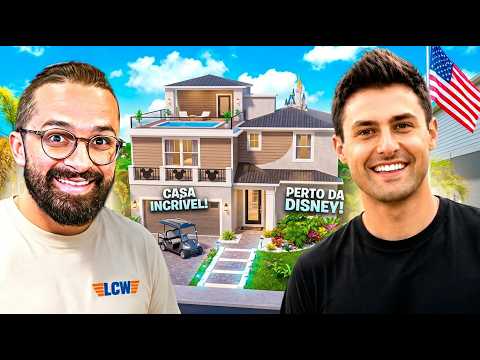 O REZENDE ME EMPRESTOU A CASA DELE NOS ESTADOS UNIDOS 😳 thumbnail