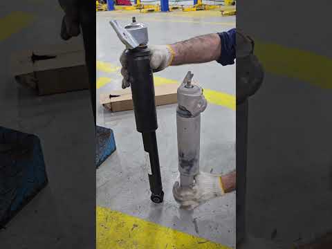 dodge charger rear shock changing #automotive #DIY #garage #mechanic #trick thumbnail