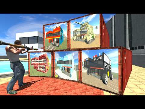 Franklin Found Mystery House Containers in Indian Bike Driving 3D thumbnail