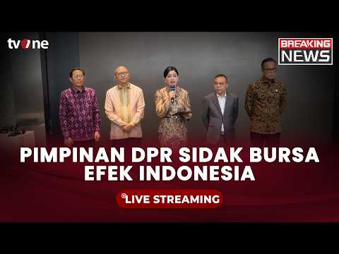 [BREAKING NEWS] Pimpinan DPR Sidak Bursa Efek Indonesia | tvOne thumbnail