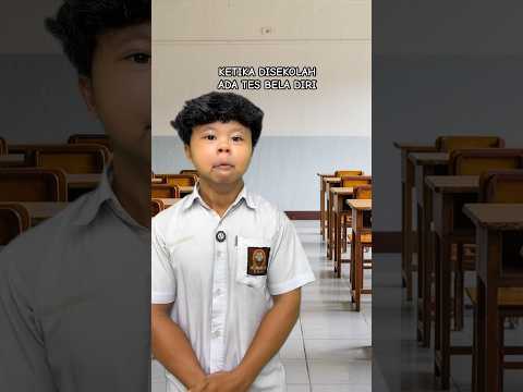 KETIKA DISEKOLAH ADA TES BELA DIRI #ardikatamps #comedy thumbnail