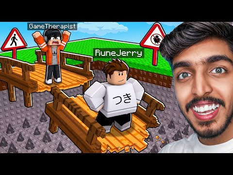 I Played FAT AND SKINNY OBBY With RUNE JERRY in Roblox! thumbnail