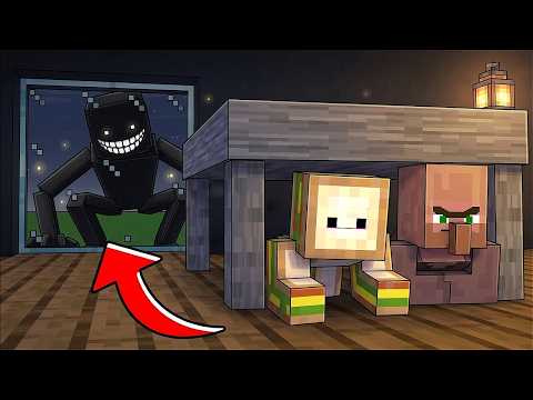 NEDEN GÜLEN ADAM GECE 3'te PEŞİMİZİ BIRAKMIYOR? - Minecraft thumbnail