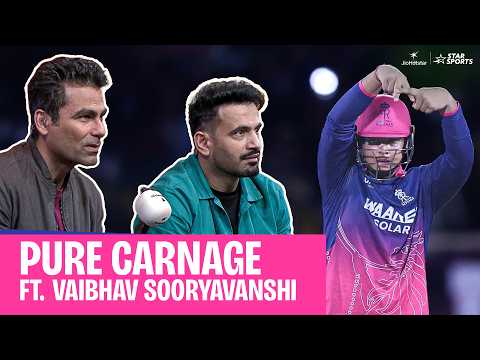 #VaibhavSooryavanshi's #TATAIPL fours and sixes commentary highlights compilation | #TATAIPL 2026 thumbnail