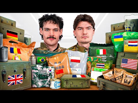 We Tested Military Rations From Every Country! thumbnail
