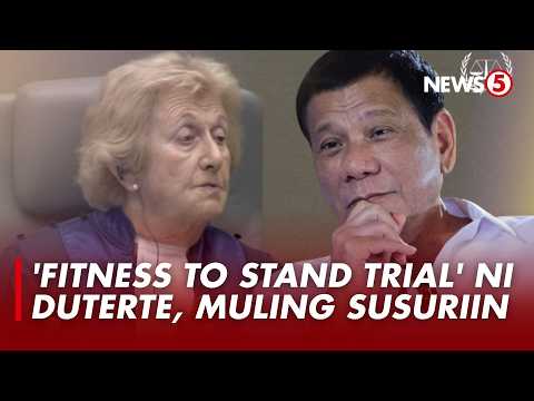 Presiding Judge Korner, iniutos ang medical assessment para malaman ang trial fitness ni Duterte thumbnail