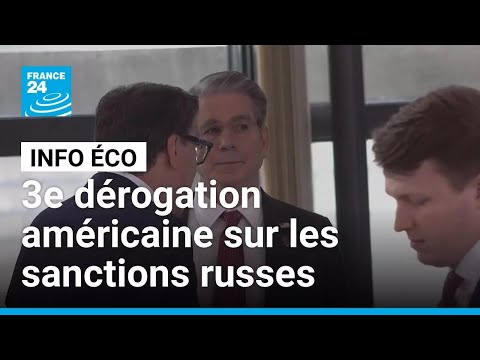 Au G7, Washington fait cavalier seul pour une nouvelle dérogation sur les sanctions russes thumbnail