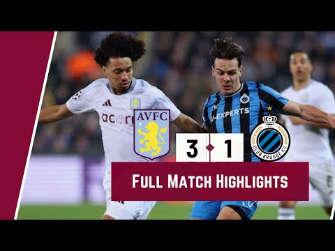 Club Brugge vs Aston Villa 1-3 | All Goals & Highlights | UCL 2025 | Champions League Round of 16 thumbnail