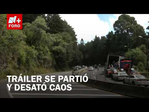 Reabren la México-Toluca por tráiler accidentado - Expreso de la Mañana thumbnail