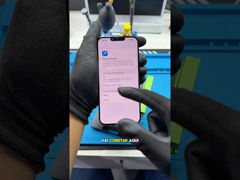 Cliente exigiu tela original para o iPhone 13 Pro Max e já aproveitou p colocar bateria skaiky thumbnail