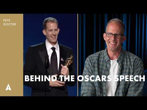Pete Docter | 82nd, 88th, and 93rd Oscars Best Animated Feature | Behind the Oscars Speech thumbnail