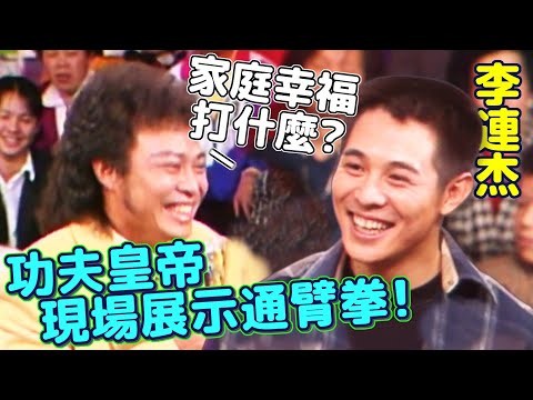 功夫皇帝李連杰現場表演通臂拳 菲哥偷問家庭幸福秘訣？｜龍兄虎弟(1994) thumbnail