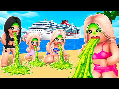 NASZA RODZINA CIĄGLE WYMIOTUJE! MAMY CHOROBĘ MORSKĄ 🤢 na BROOKHAVEN w ROBLOX! thumbnail