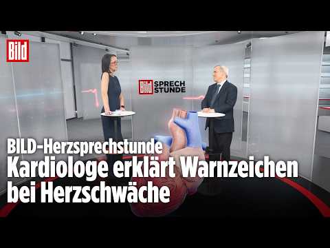 Herzschwäche trifft nicht nur Ältere: Die große BILD-Herzsprechstunde mit Prof. Landmesser thumbnail