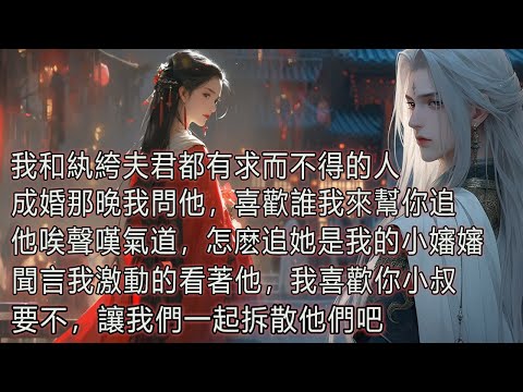 我和紈絝夫君都有求而不得的人，成婚那晚我問他，喜歡誰我來幫你追，他唉聲嘆氣道，怎麼追她是我的小嬸嬸，聞言我激動的看著他，我喜歡你小叔，要不，讓我們一起拆散他們吧。 thumbnail