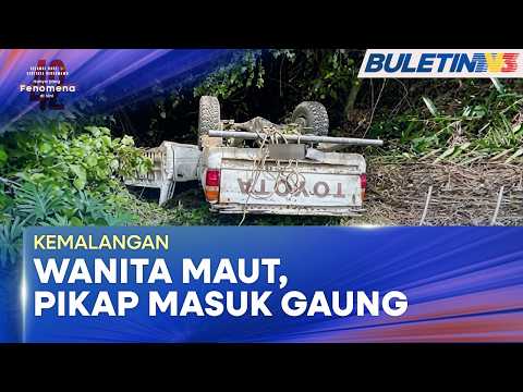 KEMALANGAN | Wanita Maut, Tujuh Cedera Pikap Terjunam Gaung thumbnail