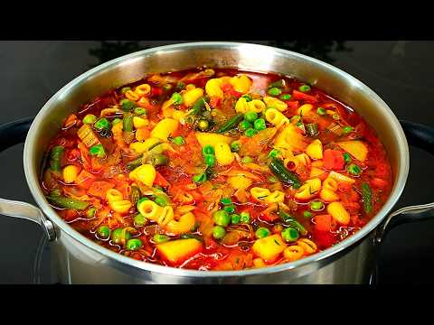 This soup saves me from fatigue! The best American vegetable soup in just 20 minutes! thumbnail