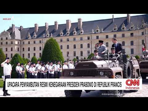 LIVE Upacara Penyambutan Resmi Kenegaraan Presiden Prabowo di Republik Prancis, Paris thumbnail