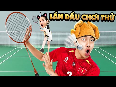 Lần đầu chơi thử cầu lông của Cris Phan và Mai Quỳnh Anh thumbnail