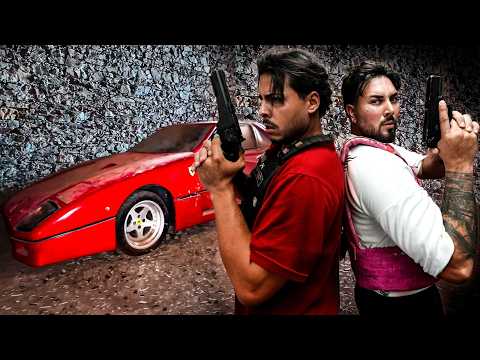 TEM UMA FERRARI ABANDONADA NESSA MANSAO - CAÇADORES DE LENDAS thumbnail