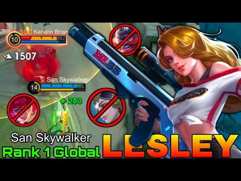 No One Outruns my Shot - Top 1 Global Lesley by San Skywalker - Mobile Legends thumbnail