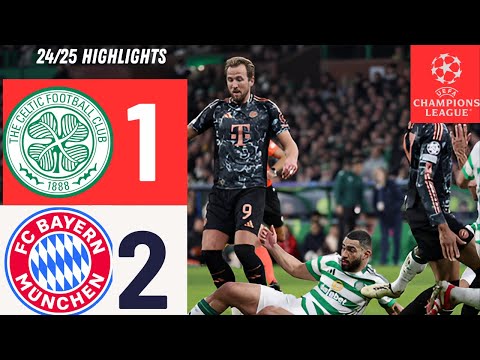 Celtic vs Bayern Munich 1-2| All Goals & Highlights | Champions League 2025 | Goals & Highlights 4K thumbnail