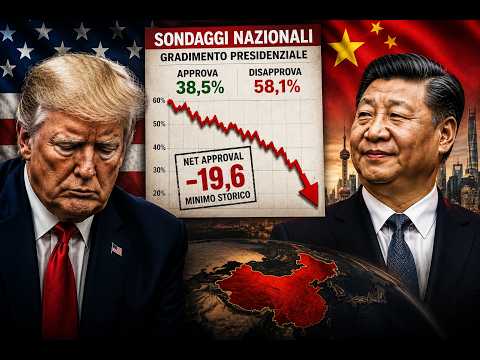 Trump affonda nei sondaggi mentre tratta con Xi thumbnail