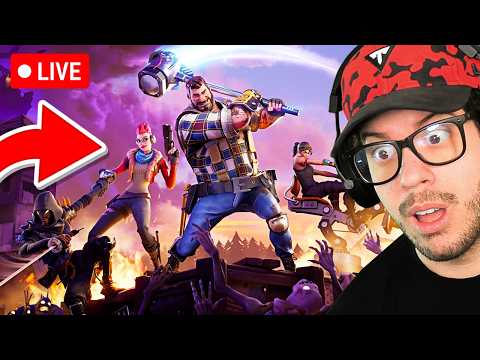 🔴 LIVE! - NEW *FREE* SKIN in FORTNITE, SAVE THE WORLD! thumbnail