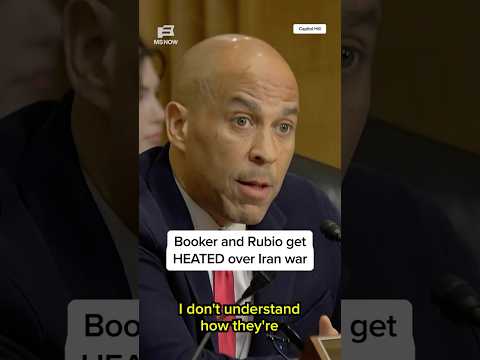 Booker and Rubio get HEATED over Iran war thumbnail