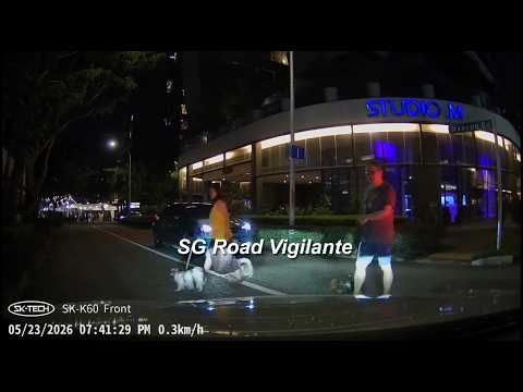 23may2026  nanson road camcar stop  for pedestrian and got rear ended by #SNN3532Y nissan slyphy thumbnail